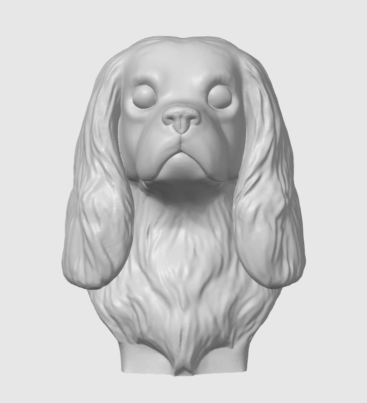 Cavalier King Charles Spaniel Bust