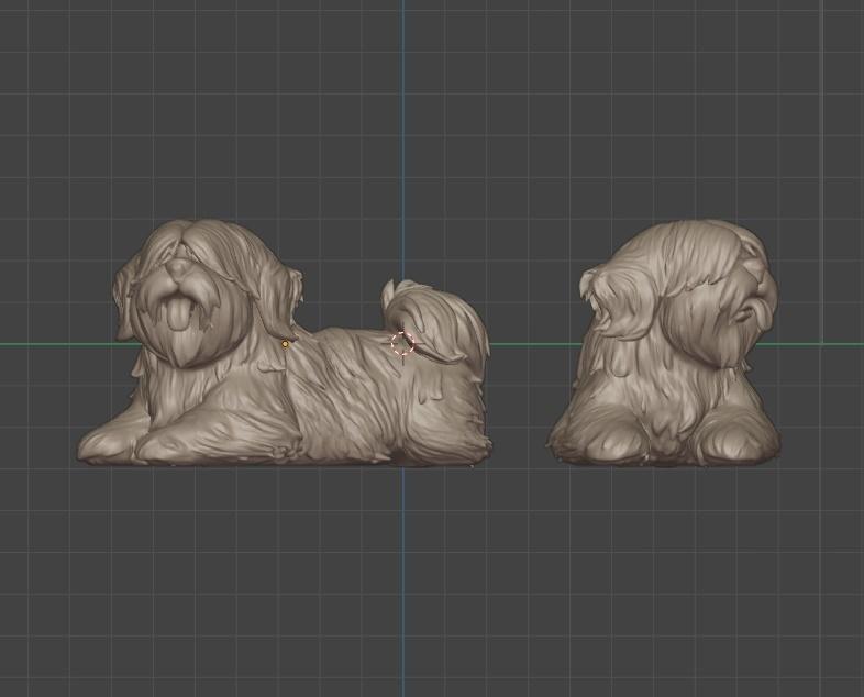 LHASA APSO DOG - STL FILE