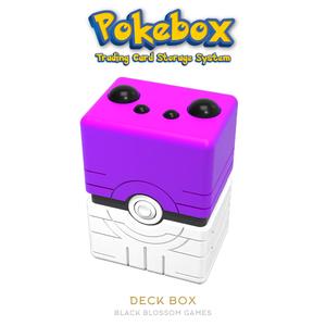 DPEX04 Heavy Deck Box :: PokeBox :: Black Blossom Games