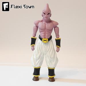 Flexi Super Buu, Articulated fidget figure, 3mf included