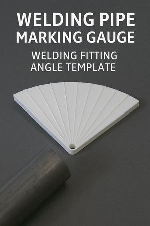 Welding Pipe Marking Gauge – Pipe Angle Template for Fabrication