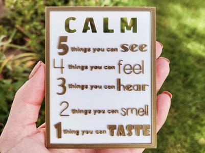 5-4-3-2-1 Calming Technique
