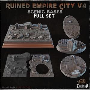 Ruined Empire City V4 - Scenic Bases (Full Set)