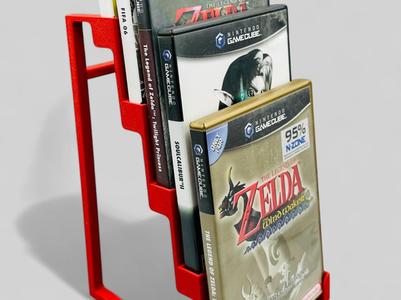 Game Holder Game Stand – 019 GameCube Games Stand 