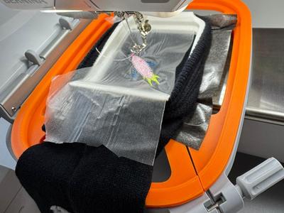 Insert for sock embroidery suitable for Bernina