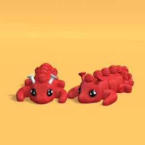 Flexi Mini Knit Dragon