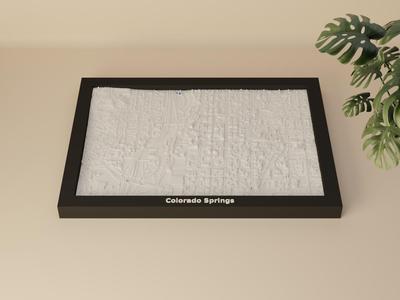 Colorado Springs, United States - 3D Miniature