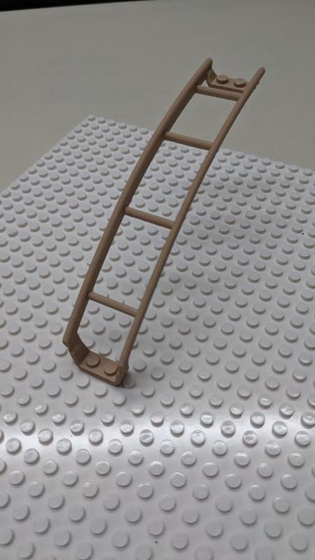 Brick Roller Coaster Top Hill Track