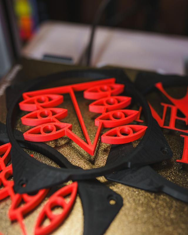 Evangelion Nerv 120mm Fan Grill Cover