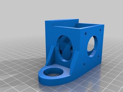 X Carriage Extruder Mount