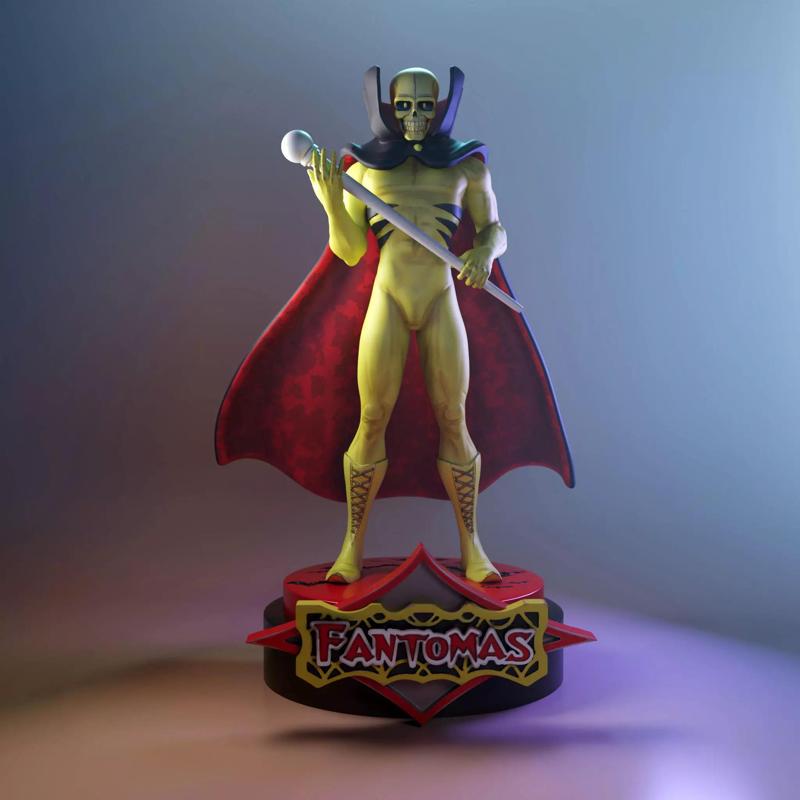 Fantoman masters of universe statue