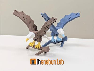 Low Poly Eagle Puzzle