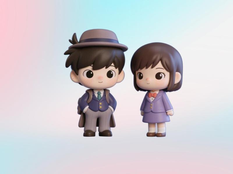 Conan and his girlfriend 4