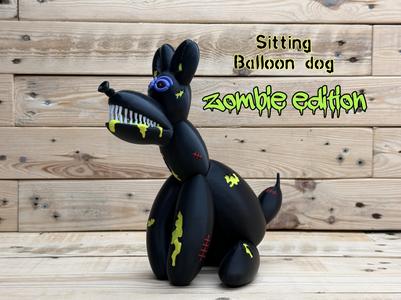 Sitting Balloon Dog, Zombie Edition