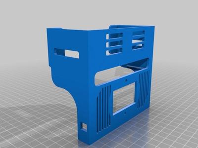 Power supply cover and switch