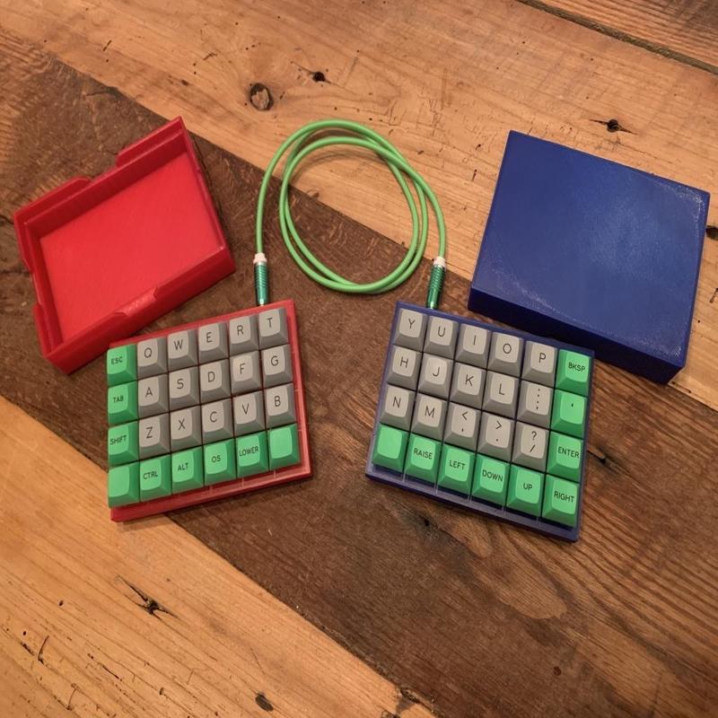 Let's Split Keyboard Case Lid