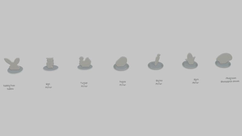 Thanksgiving Time Mini Pack Emoji Statues