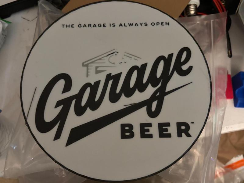 Garage Beer Sign