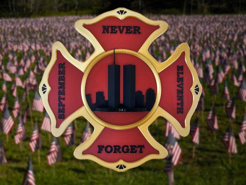 Maltese Cross - 9/11 Memorial - September 11, 2001