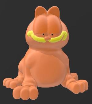 Suporte Alexa Echo Dot 4a e 5a Geração Garfield de Corpo Inteiro