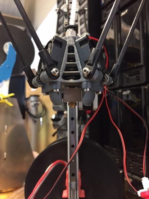 Kossel effector - E3D v6 30mm fans Inductive sensor