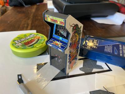 Video Game Cabinet for Action Figures