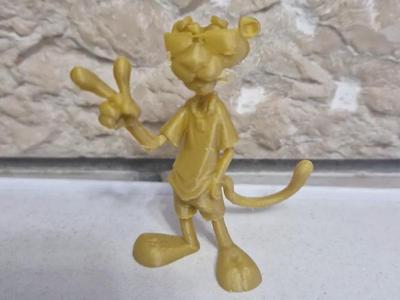 pink panther sculpture