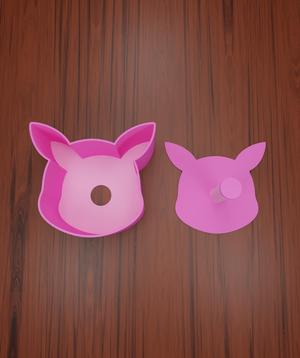 Pokemon CakePop Mold #2 "Pikachu Face".