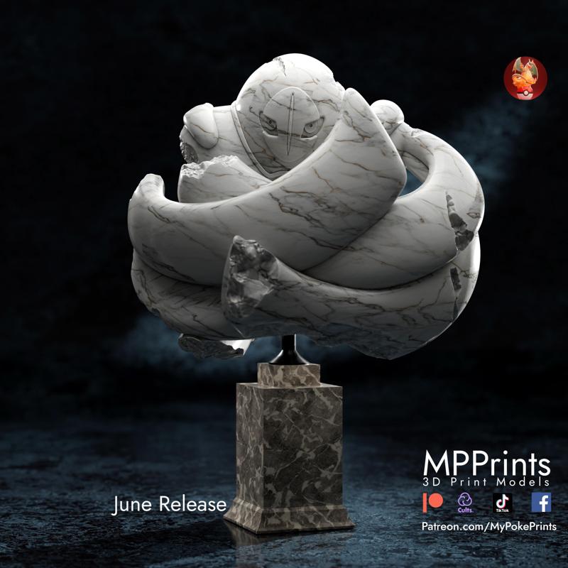 Deoxys Defense - Legendary bust