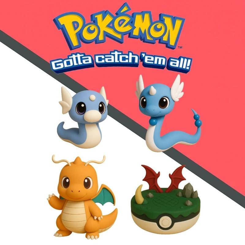 Pokemon Dratini evolution pack x 4 units