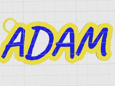 adam name tag