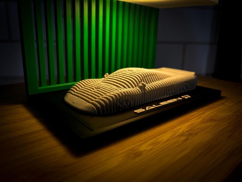 Saleen S7 - Layered Car Art