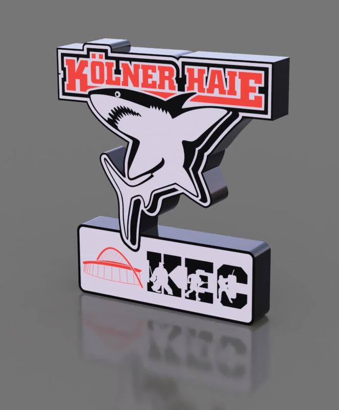 Cologne Sharks Lightbox LED lamp