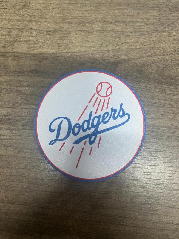 Los Angeles Dodgers Coaster Alt Design