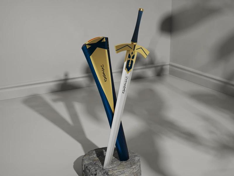 Fate - Artoria - Avalon (1:1 Scale, Supports, Pre-supported)