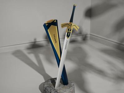 Fate - Artoria - Avalon (1:1 Scale, Supports, Pre-supported)