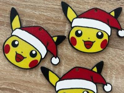 Pikachu Christmas Ornament