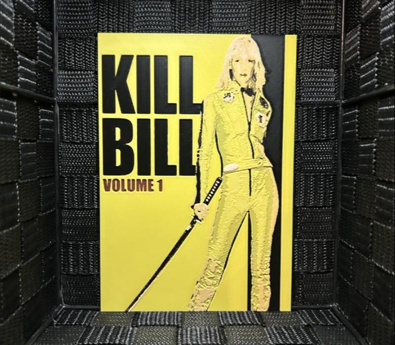 Hueforge Movie Poster - Kill Bill Vol. 1 -