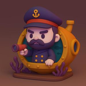 Captain Thematic Figure