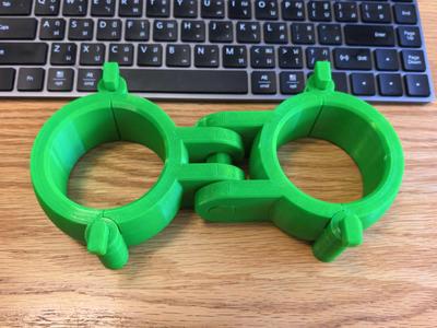 Behind-arm restraint attachment - mini handcuffs