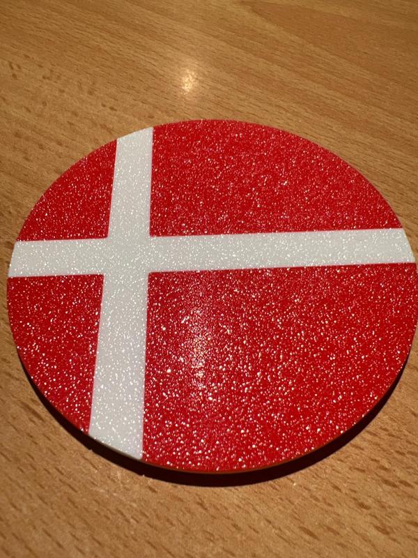 Danish flag Coaster