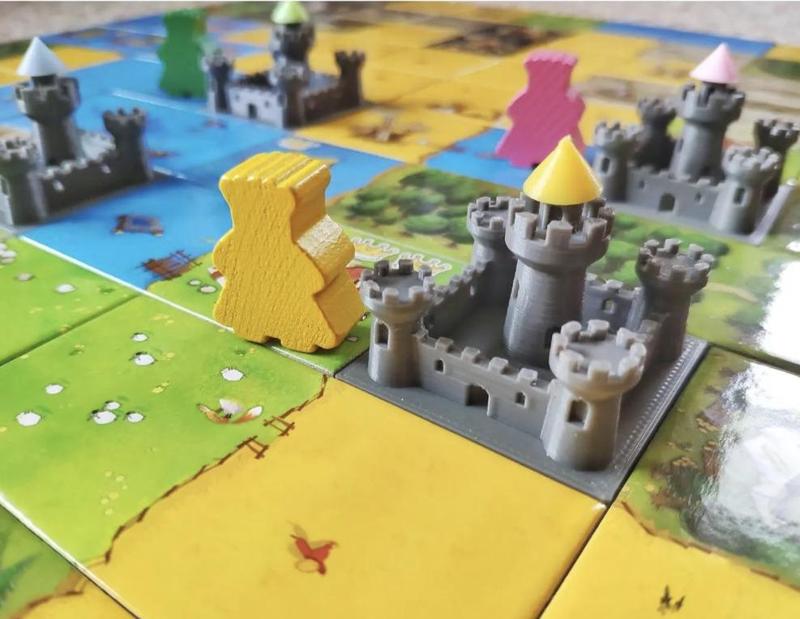 Kingdomino and Queendomino castles