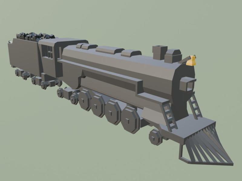 Low Poly Train