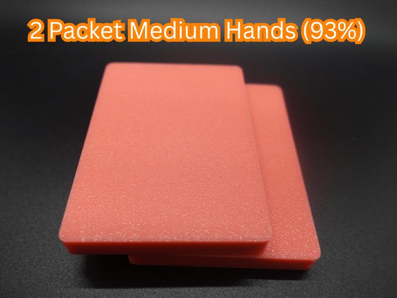 2 Packet Cardistry Trainer (93% Medium Size)