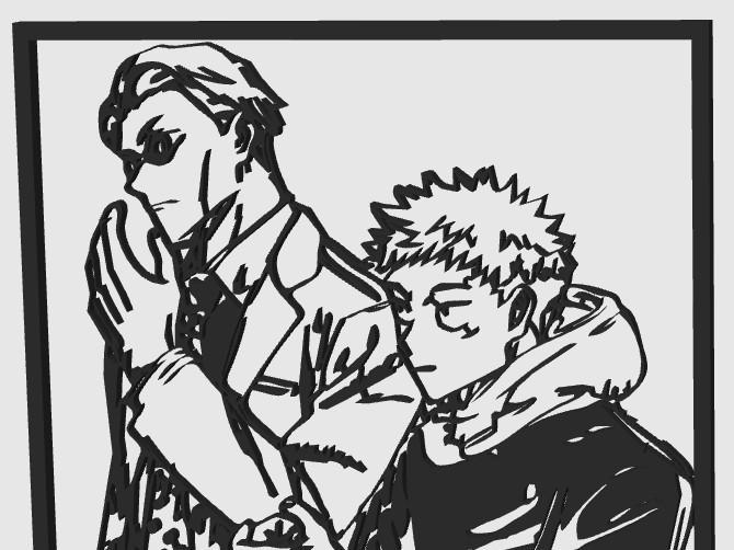 jujutsu-kaisen: Itadori and Nanami