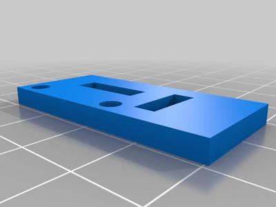 Endstop switch Holder for Makerbot and clone endstop switches V2