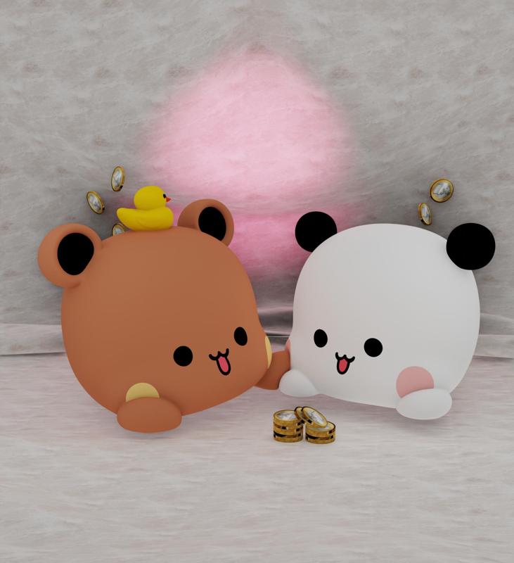 Dudu and Bubu alcancia