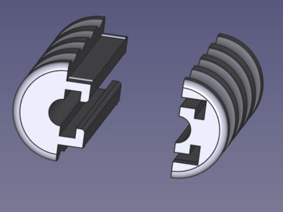 Handle for metal bucket bale