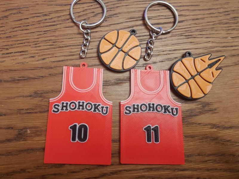SLAMDUNK SHOHOKU BASKETBALL JERSEY TAGS