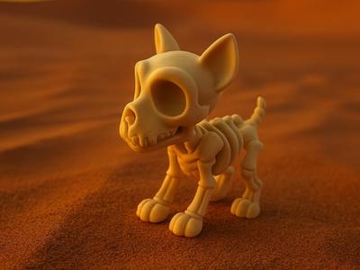 Bone Cat – Charming Spooky Companion